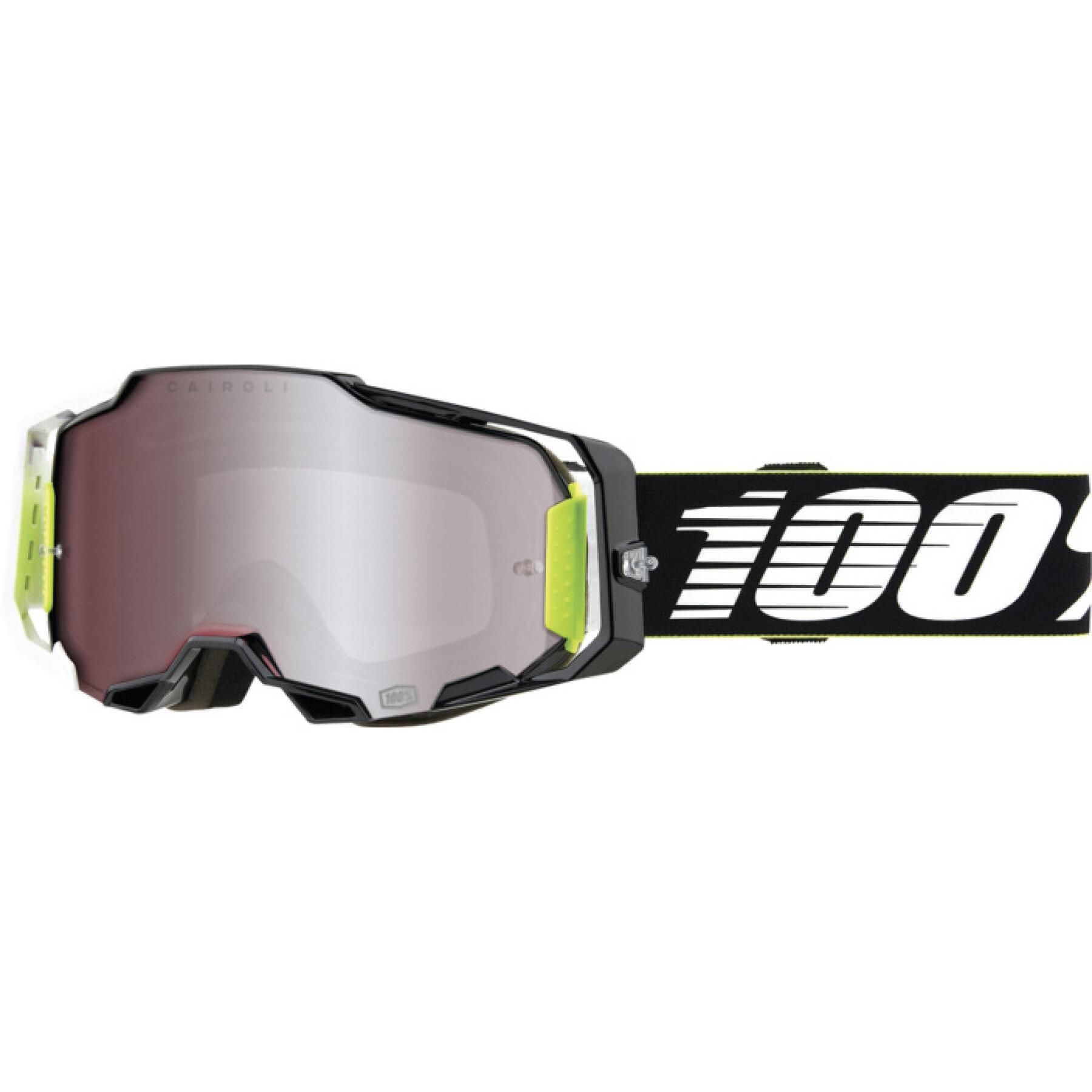 100% maschera da moto cross Armega Hiper Goggle RACR
