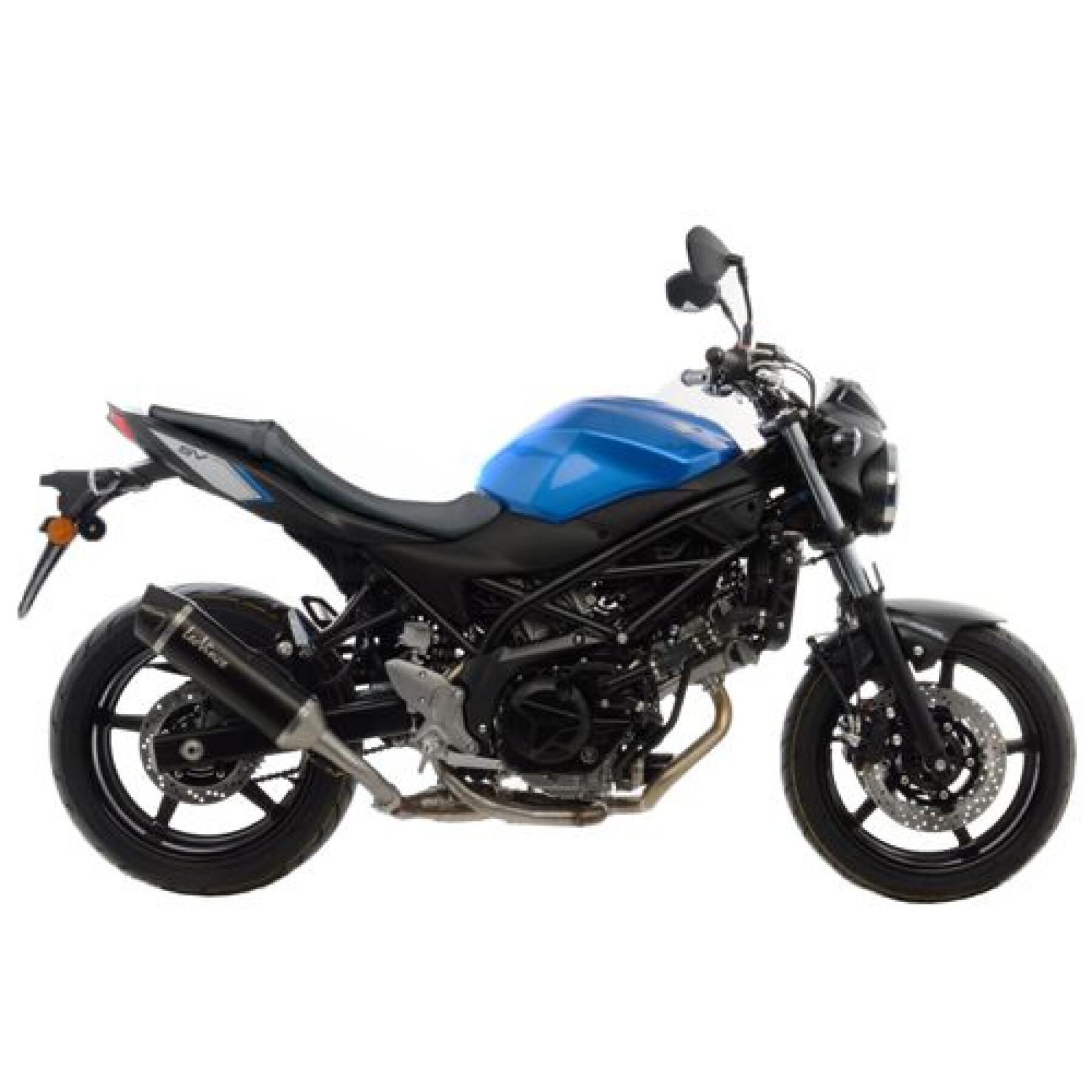 scarico della moto Leovince Nero Suzuki Sv 650 2016-2021