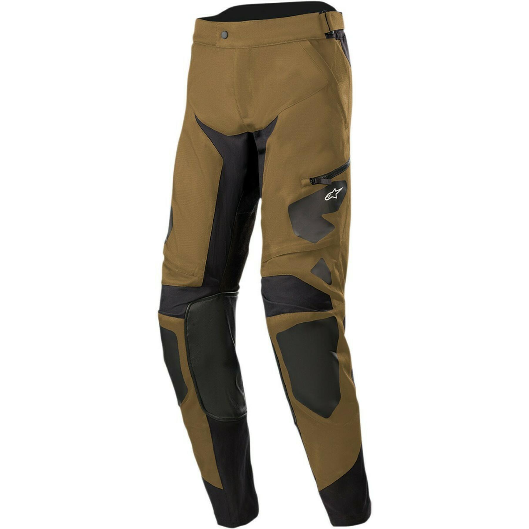 Pantaloni incrociati da moto Alpinestars vent XT IB brown and black