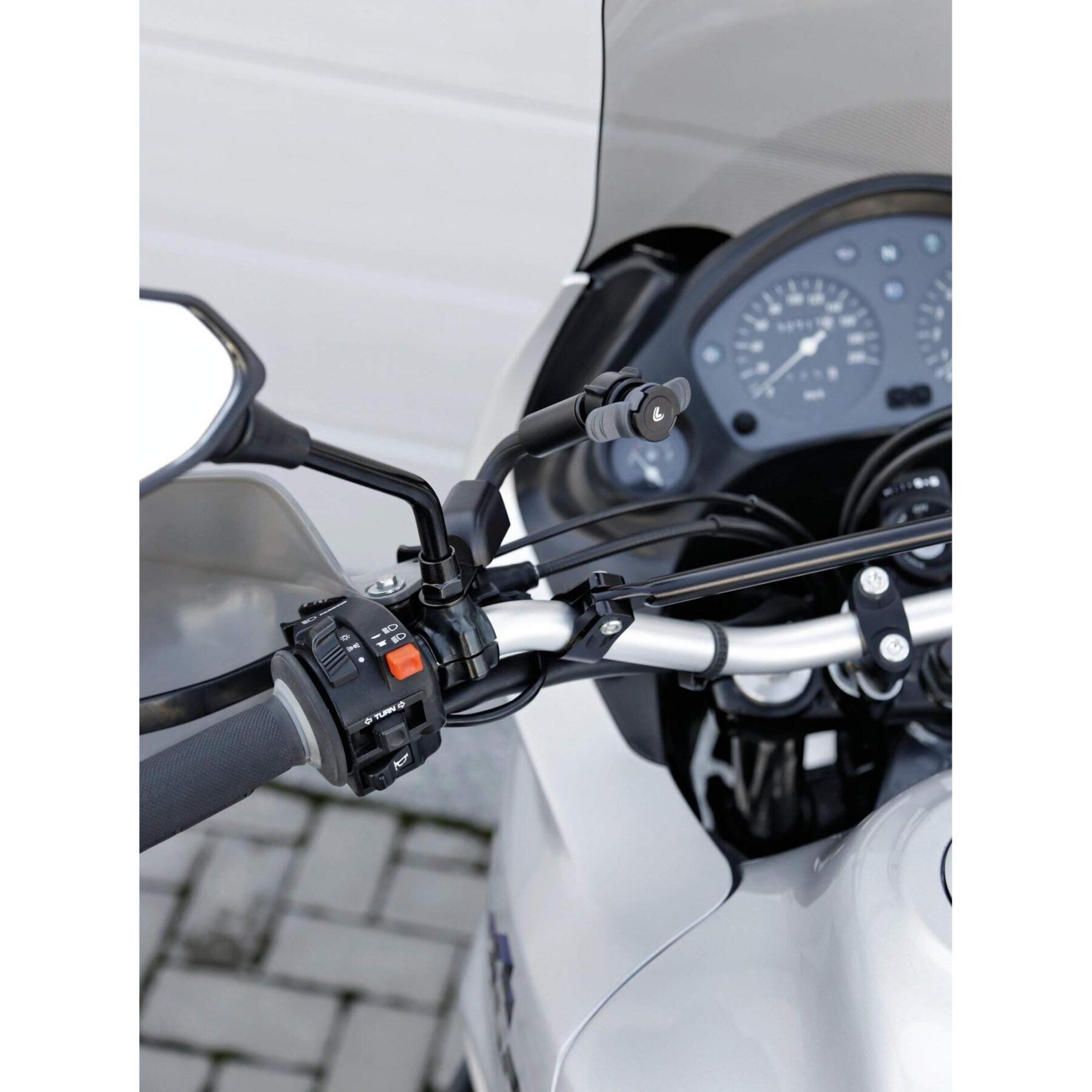 Porta smartphone da moto con braccio flessibile e manubrio Optiline Opti