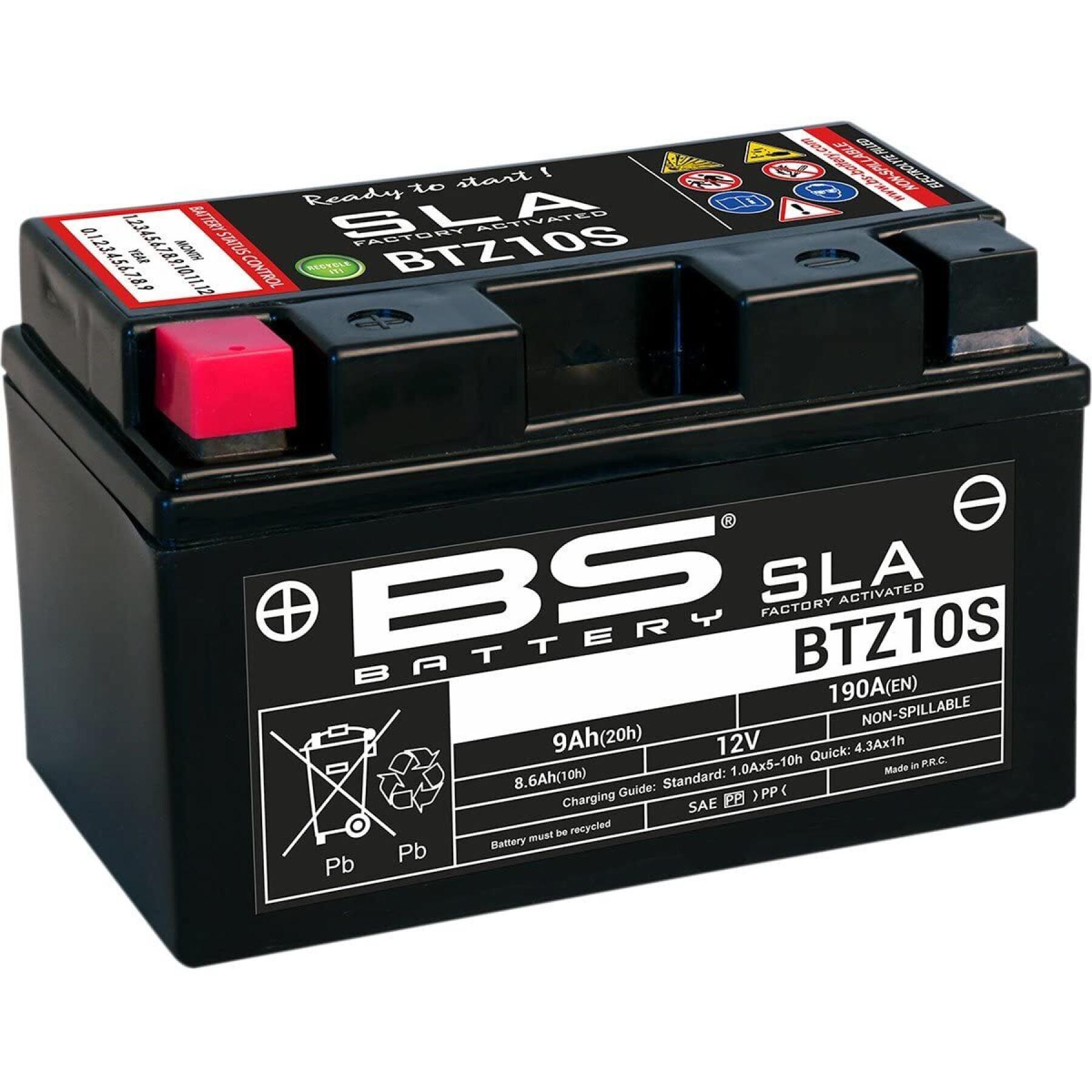 Batteria per moto BS Battery SLA BTZ10S - C (10H-R) - C (20H-R)