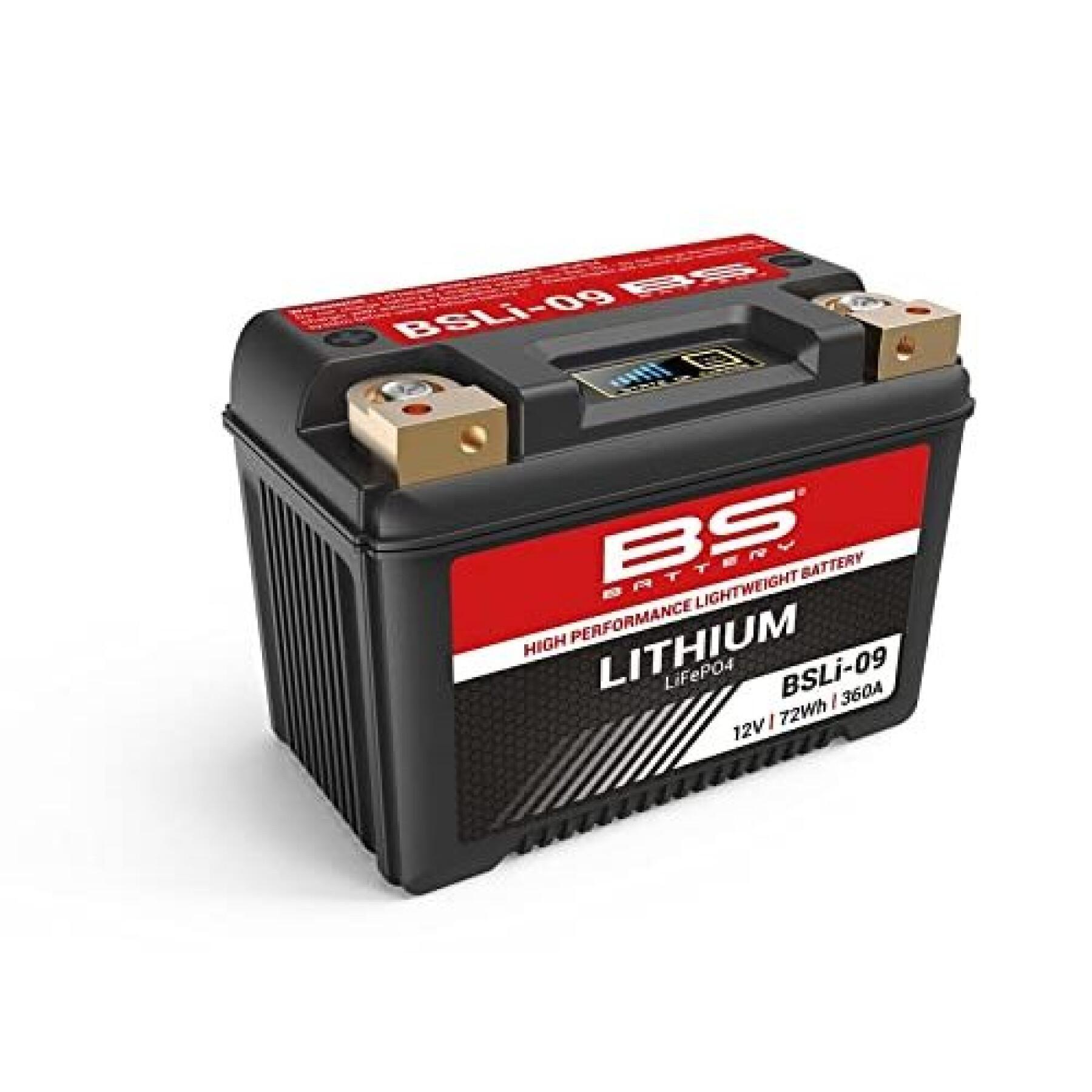 Batteria per moto BS Battery Lithium BSLI-09