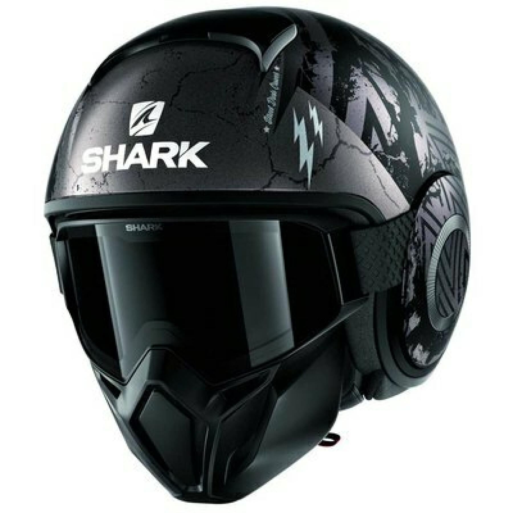 Casco da moto jet Shark street drak crower