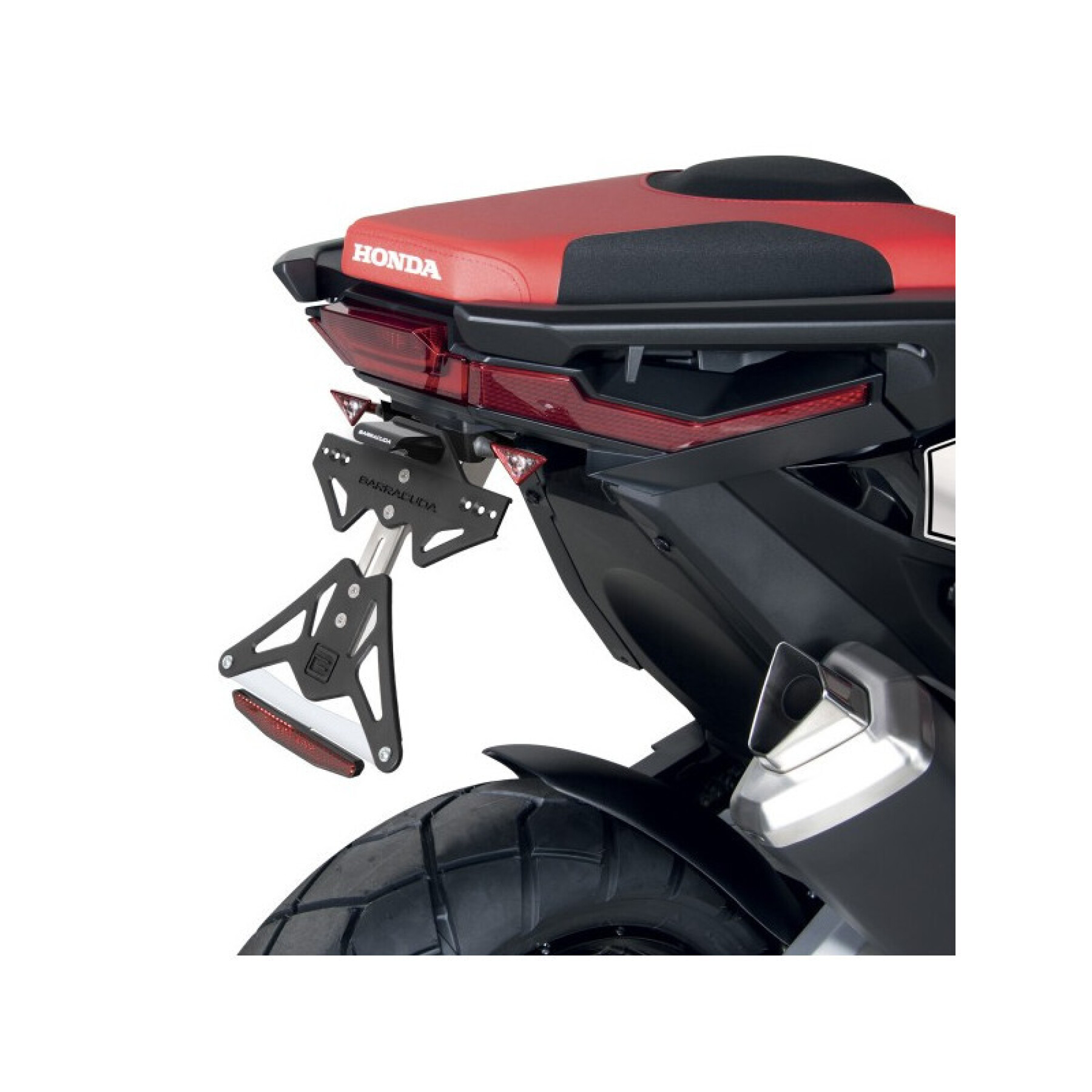 Portatarga per moto Barracuda X-Adv Racing
