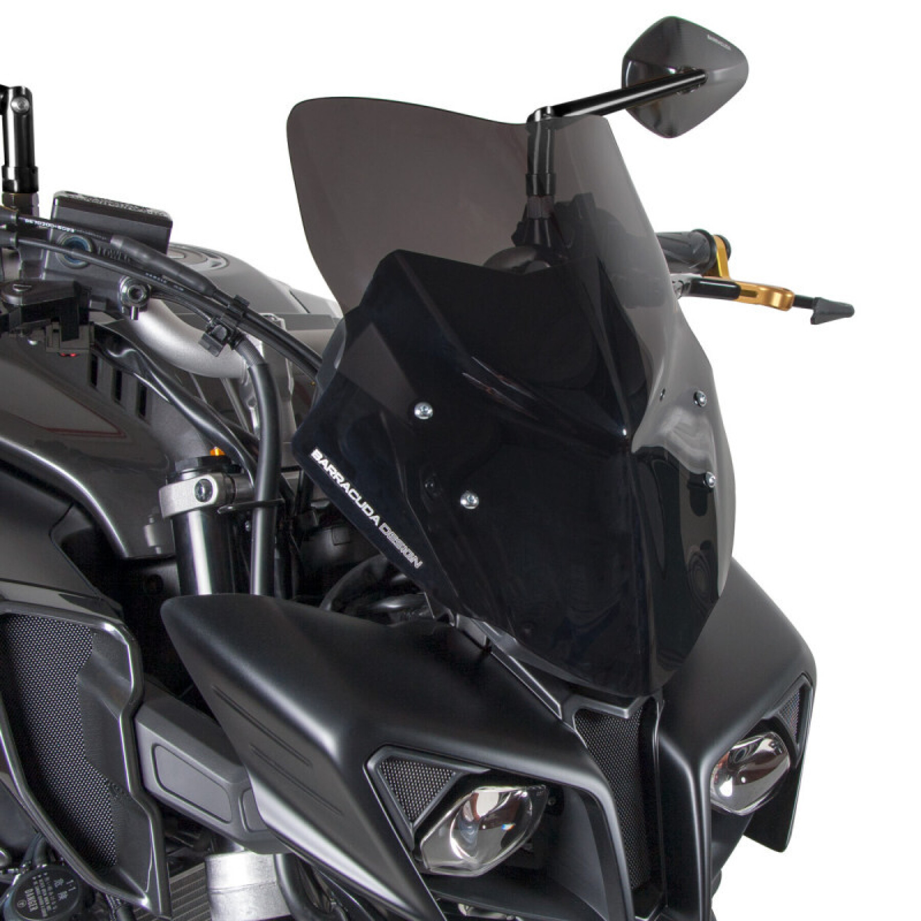 Parabrezza per moto Barracuda Aerosport Yamaha MT-10