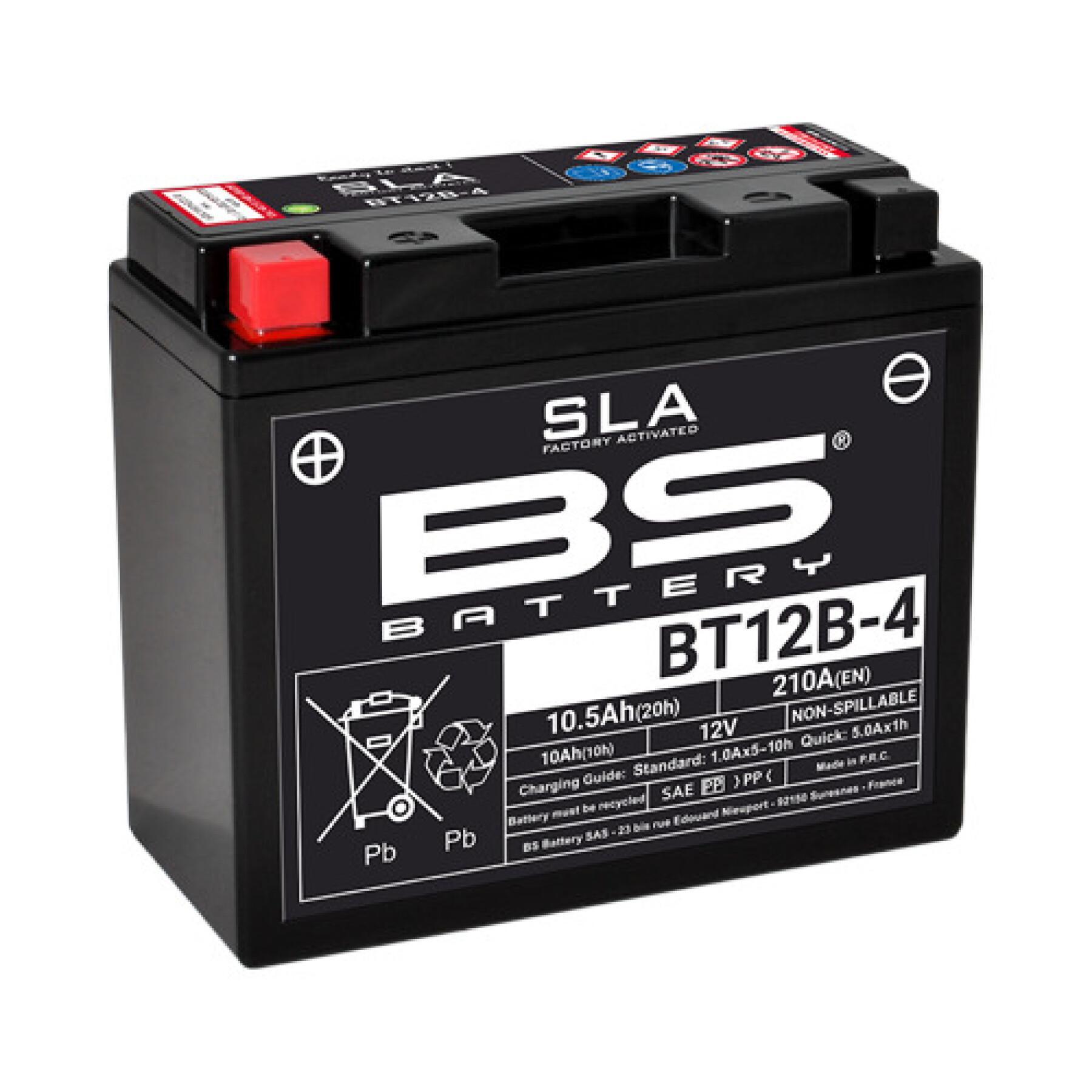 Batteria per moto BS Battery SLA BT12B-4 - C (10H-R) - C (20H-R)