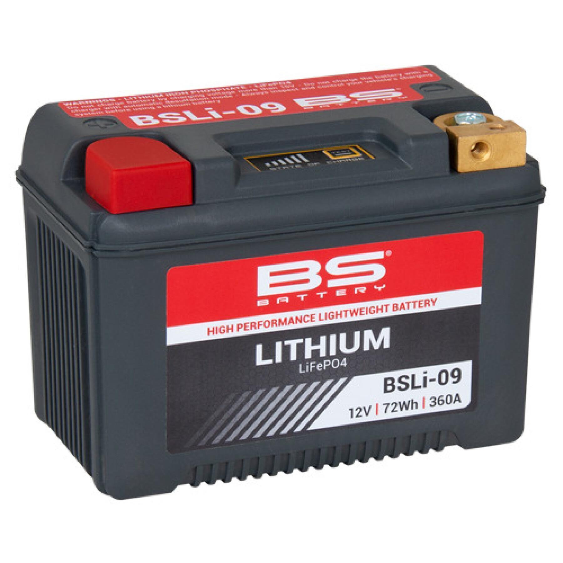 Batteria per moto BS Battery Lithium BSLI-09