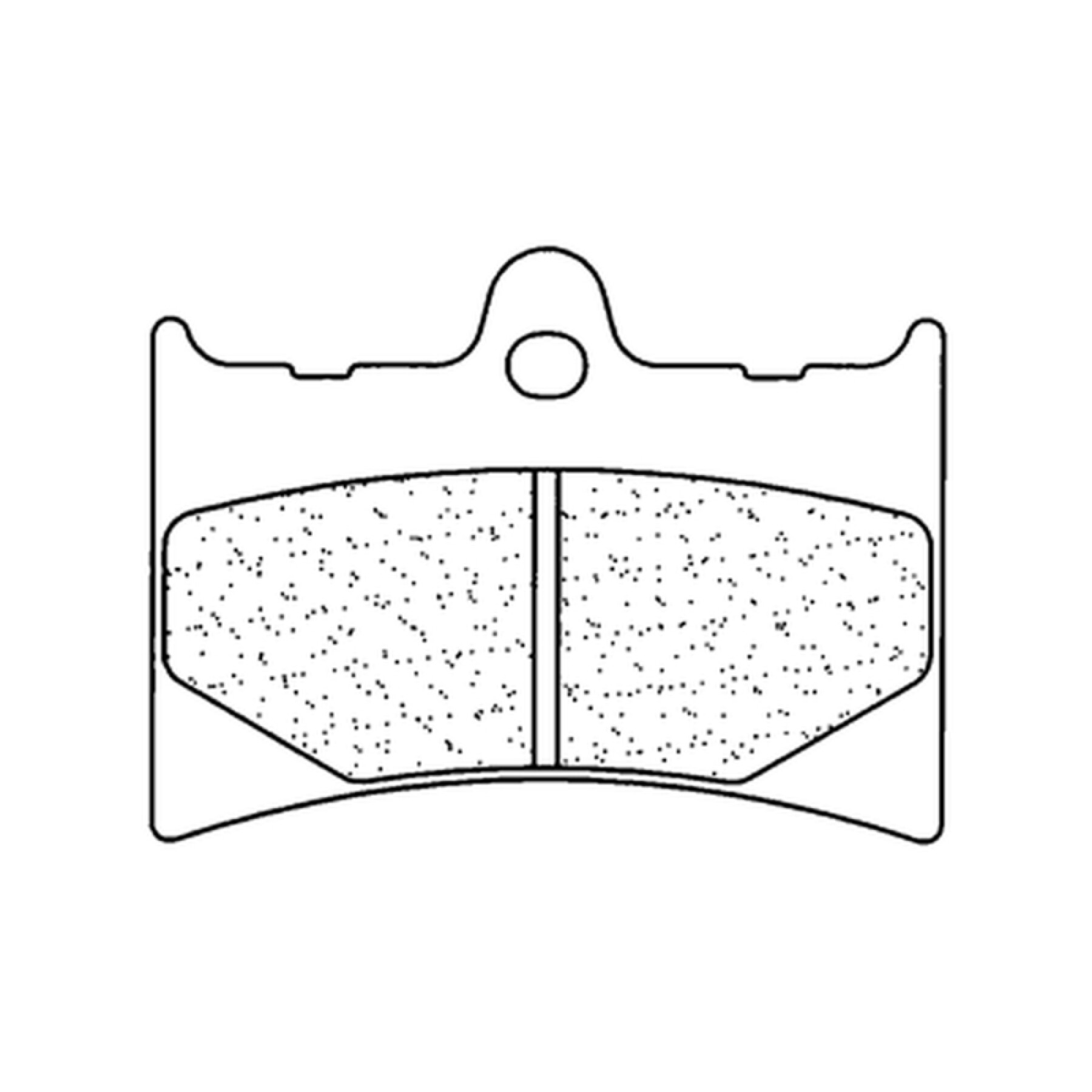 Pastiglie per freni in metallo sinterizzato CL Brakes Racing - 2398C60