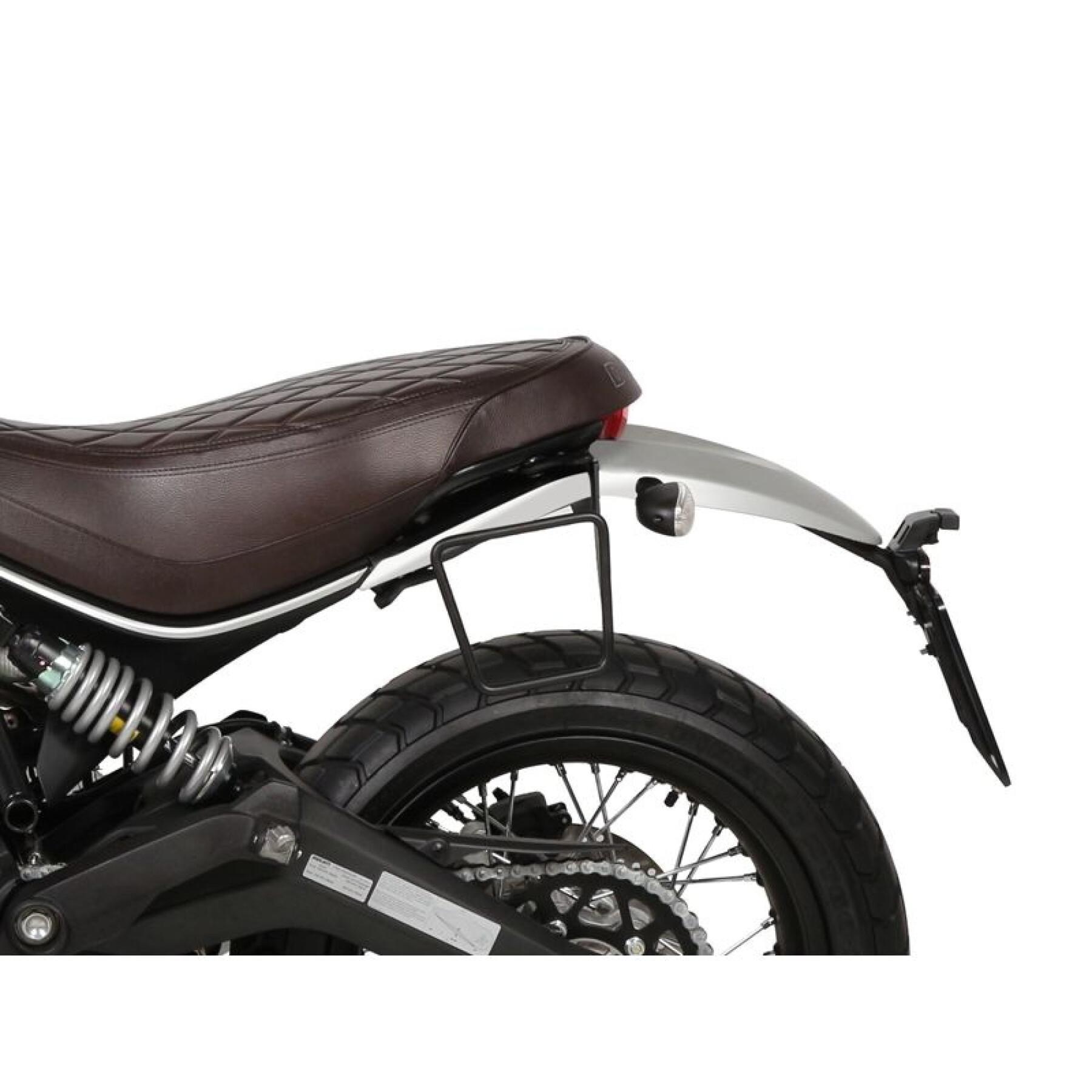 Portaborse laterale moto Shad SR Séries Café Racer Ducati Scrambler 800 Icon/Classic (da 15 a 21)