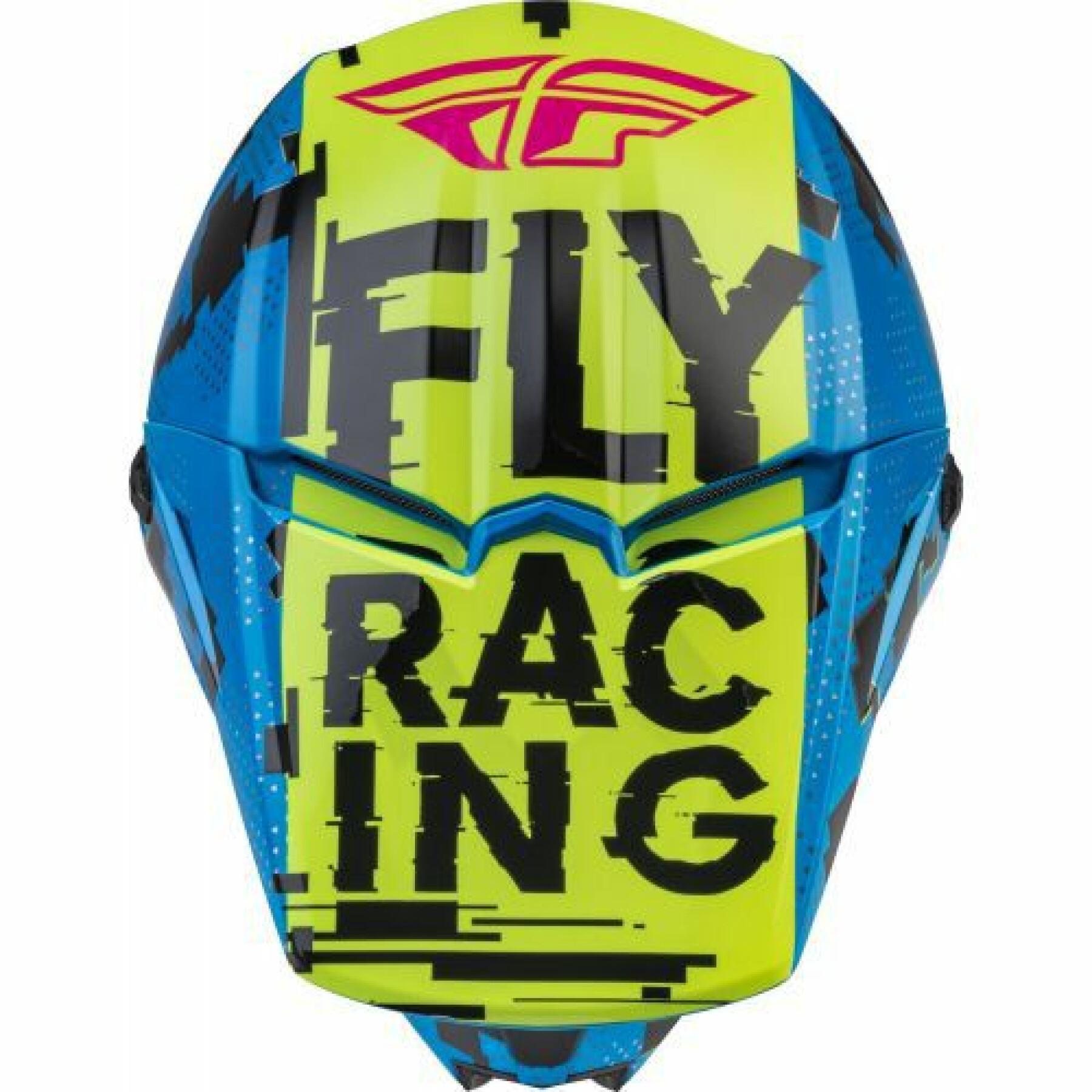 Casco da moto per bambini Fly Racing Kinetic Scan