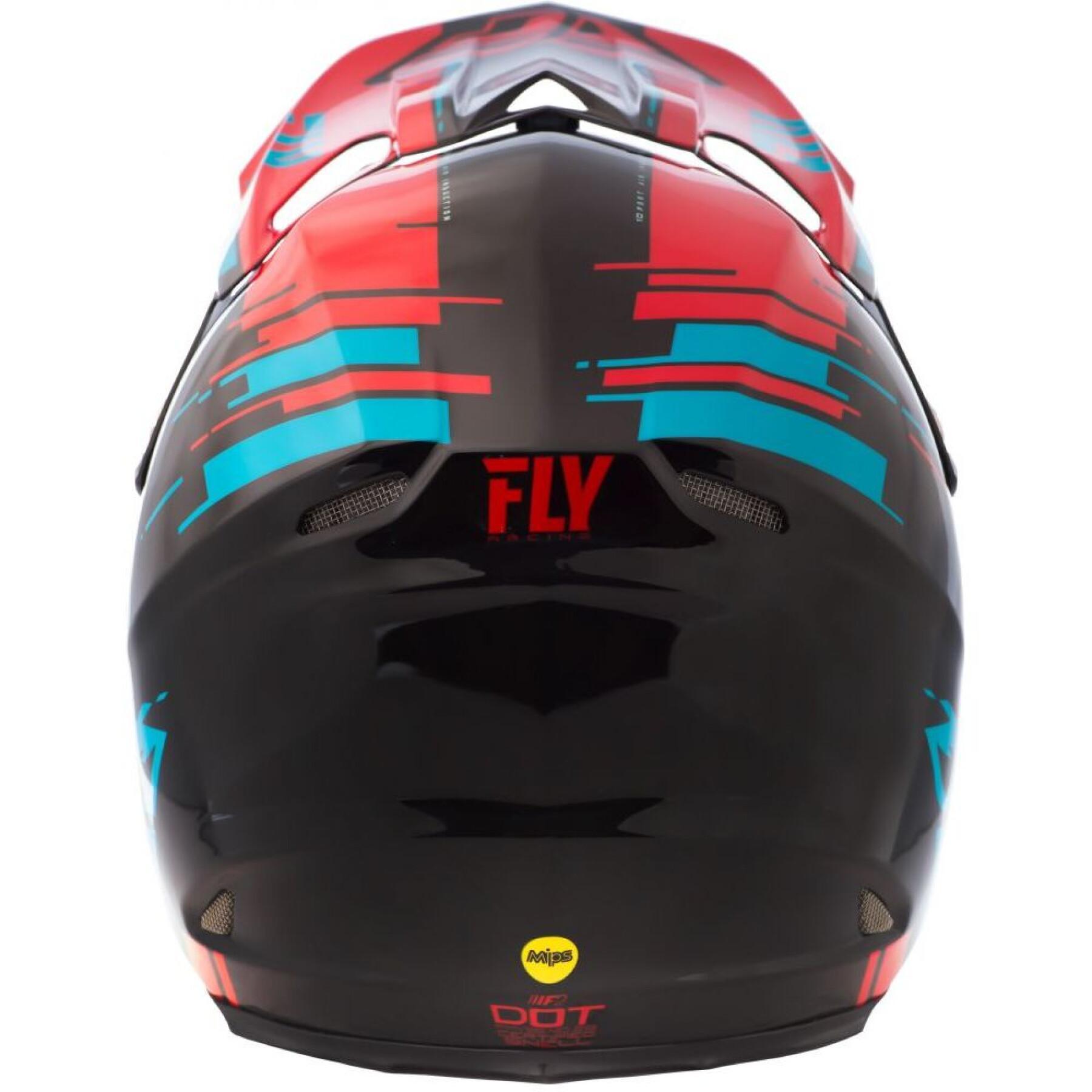 Casco da moto Fly Racing F2 Carbon 2018 Forge Mips