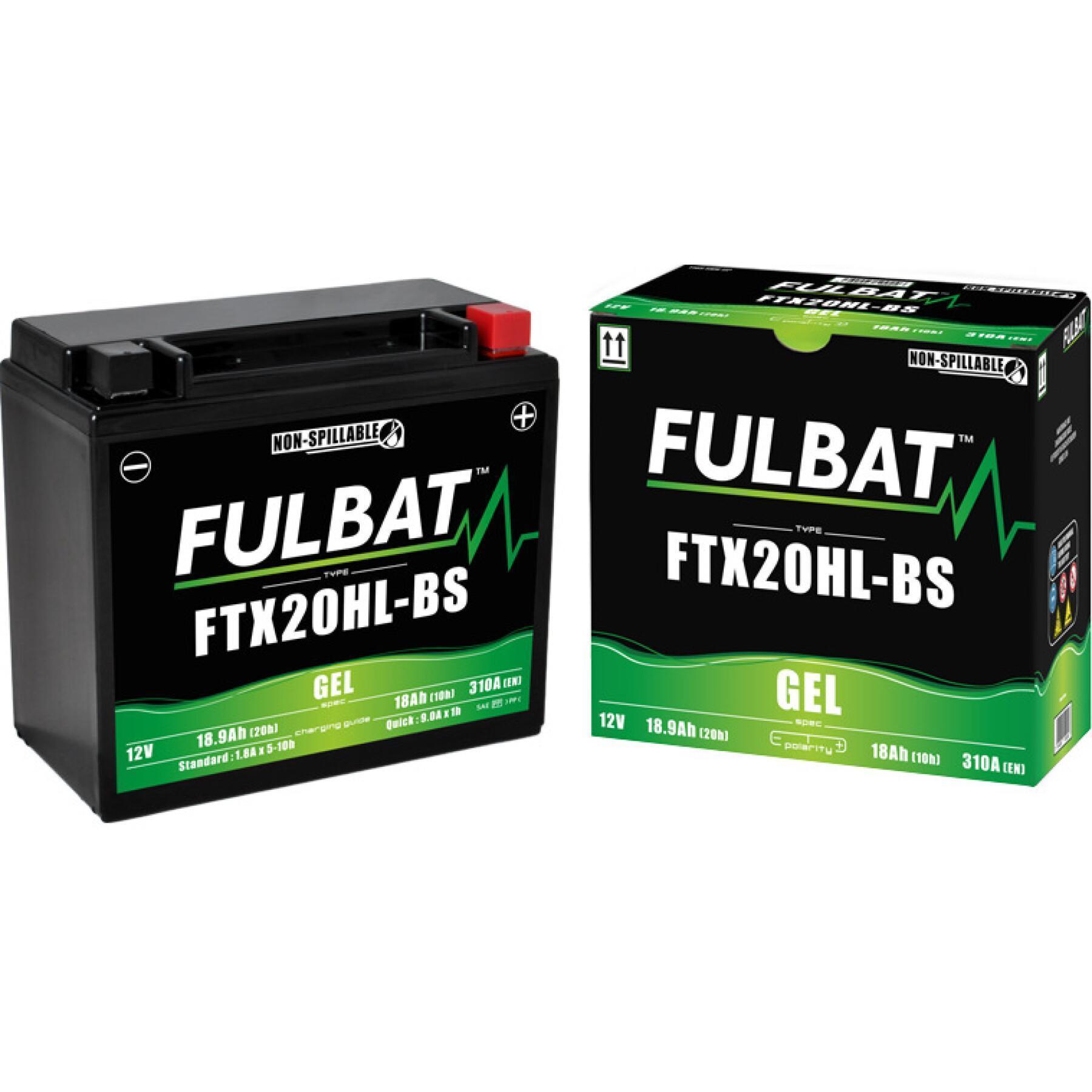 Batteria Fulbat FTX20HL-BS Gel
