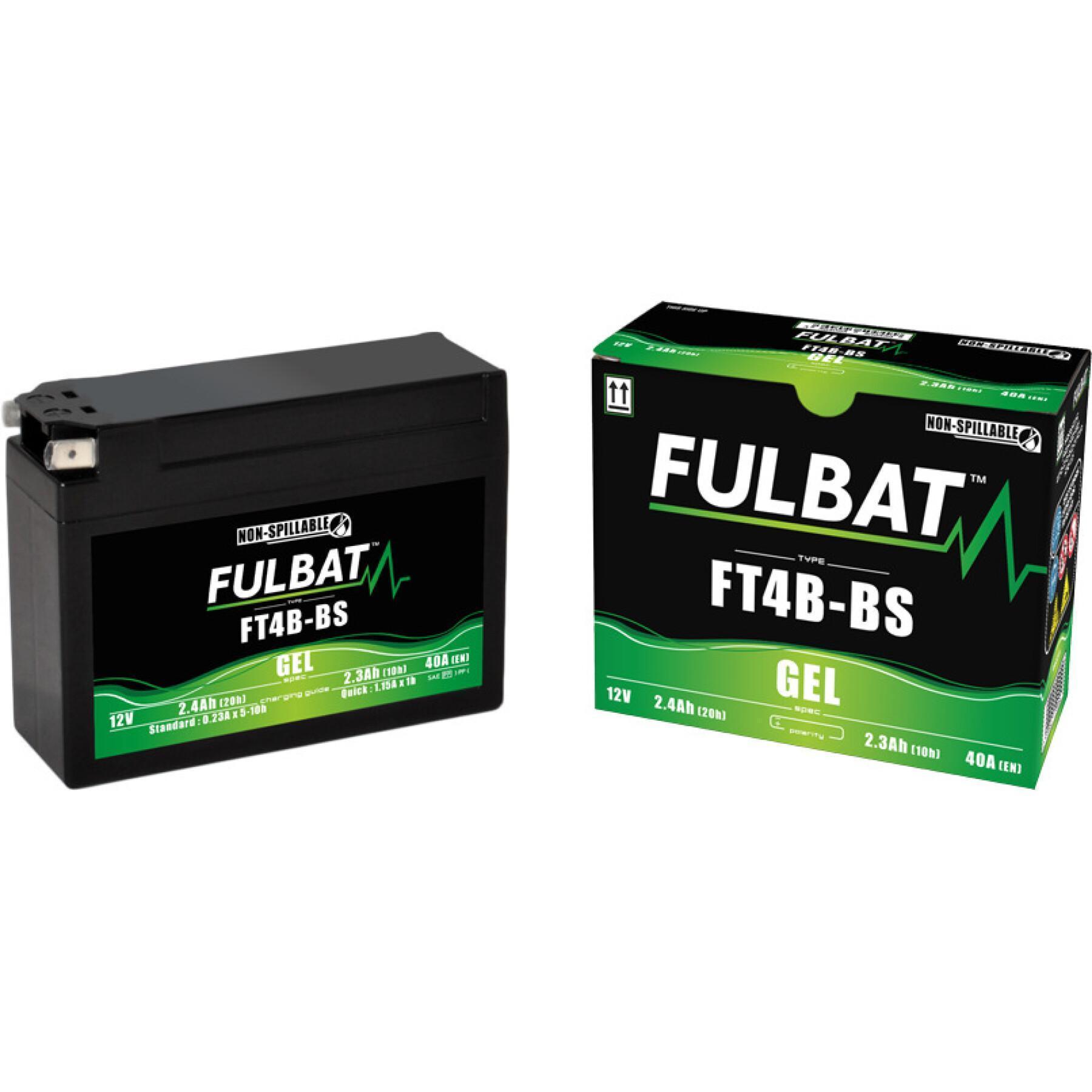 Batteria Fulbat YT4B-BS/FT4B-BS Gel 12V 2,3Ah