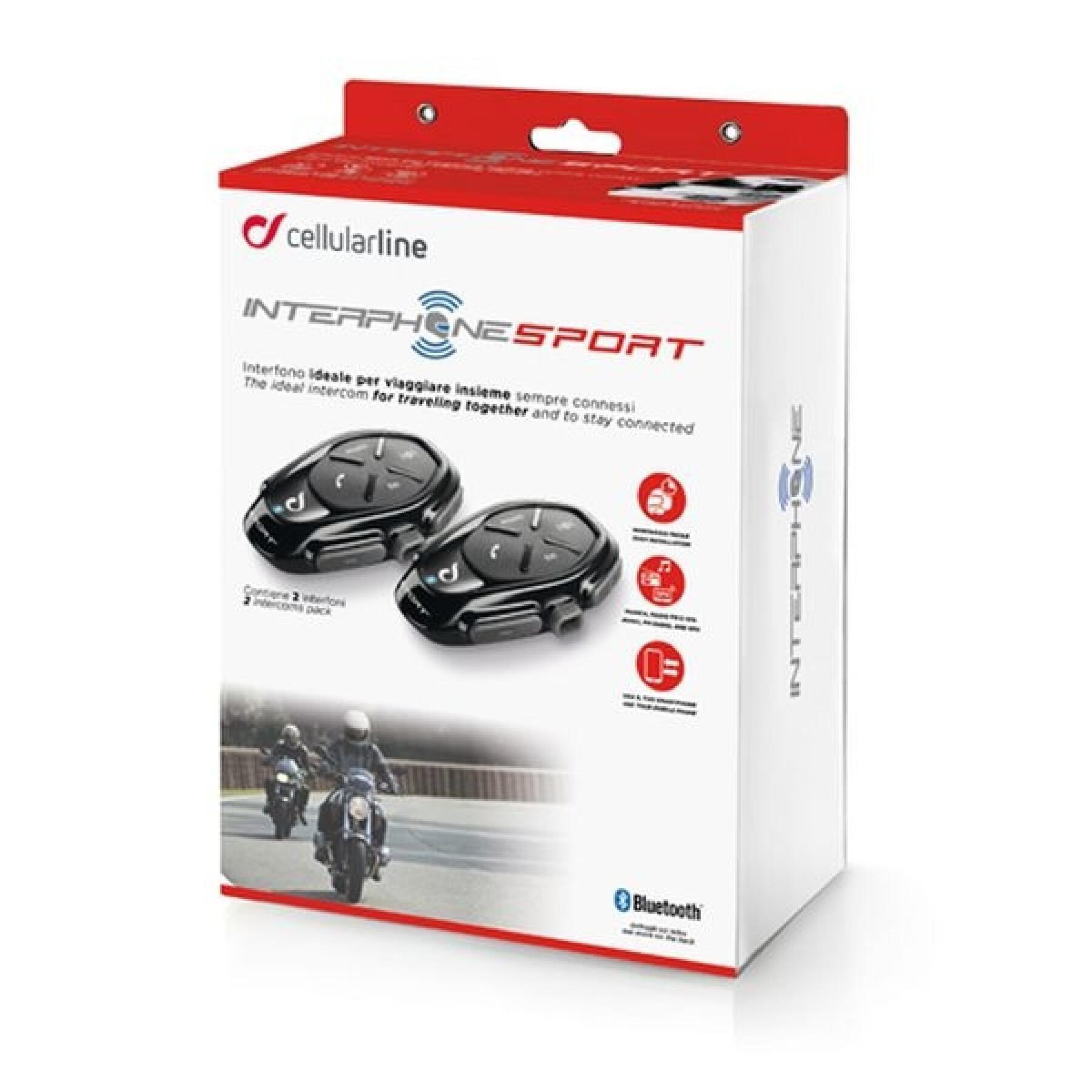 Citofono Cellularline SPORT - Twin Pack