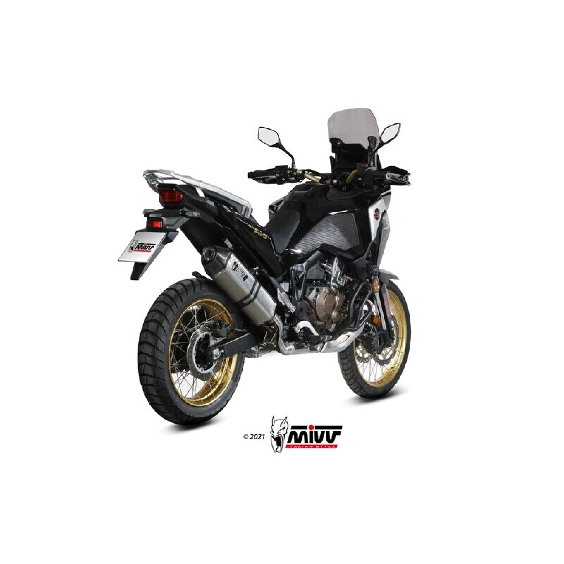 scarico moto Mivv Speed Edge - Honda CRF1100L Africa Twin