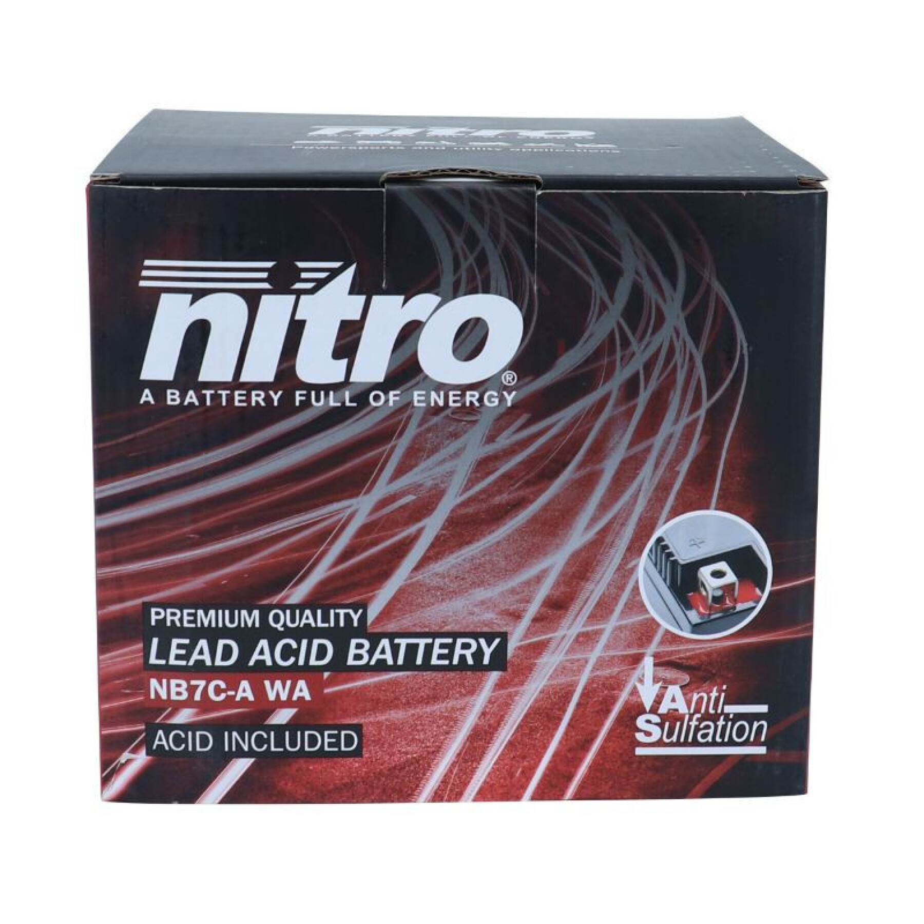 Batteria Nitro Nb7c-a 12v 8 Ah