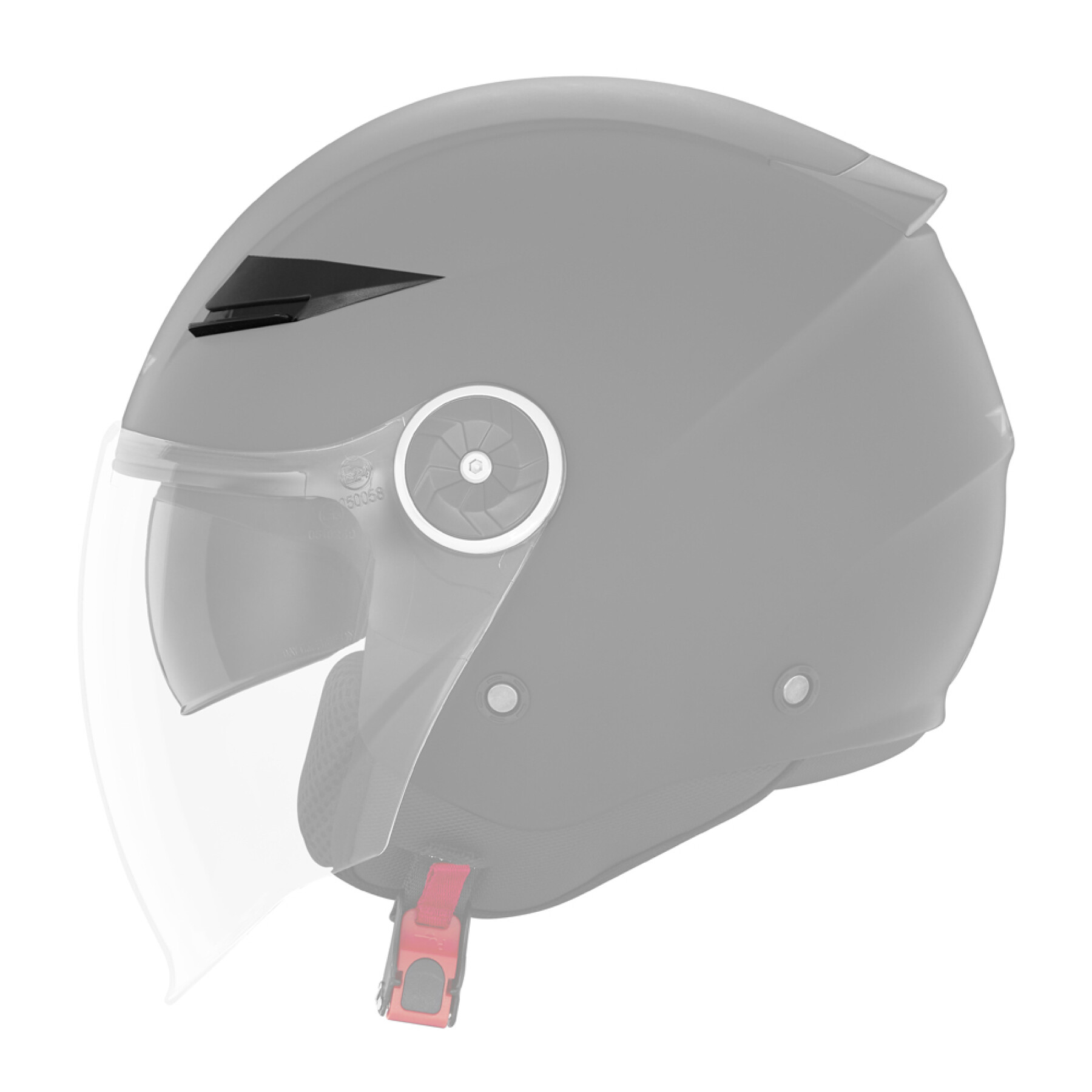 Ventilazione casco moto superiore Nox N 181