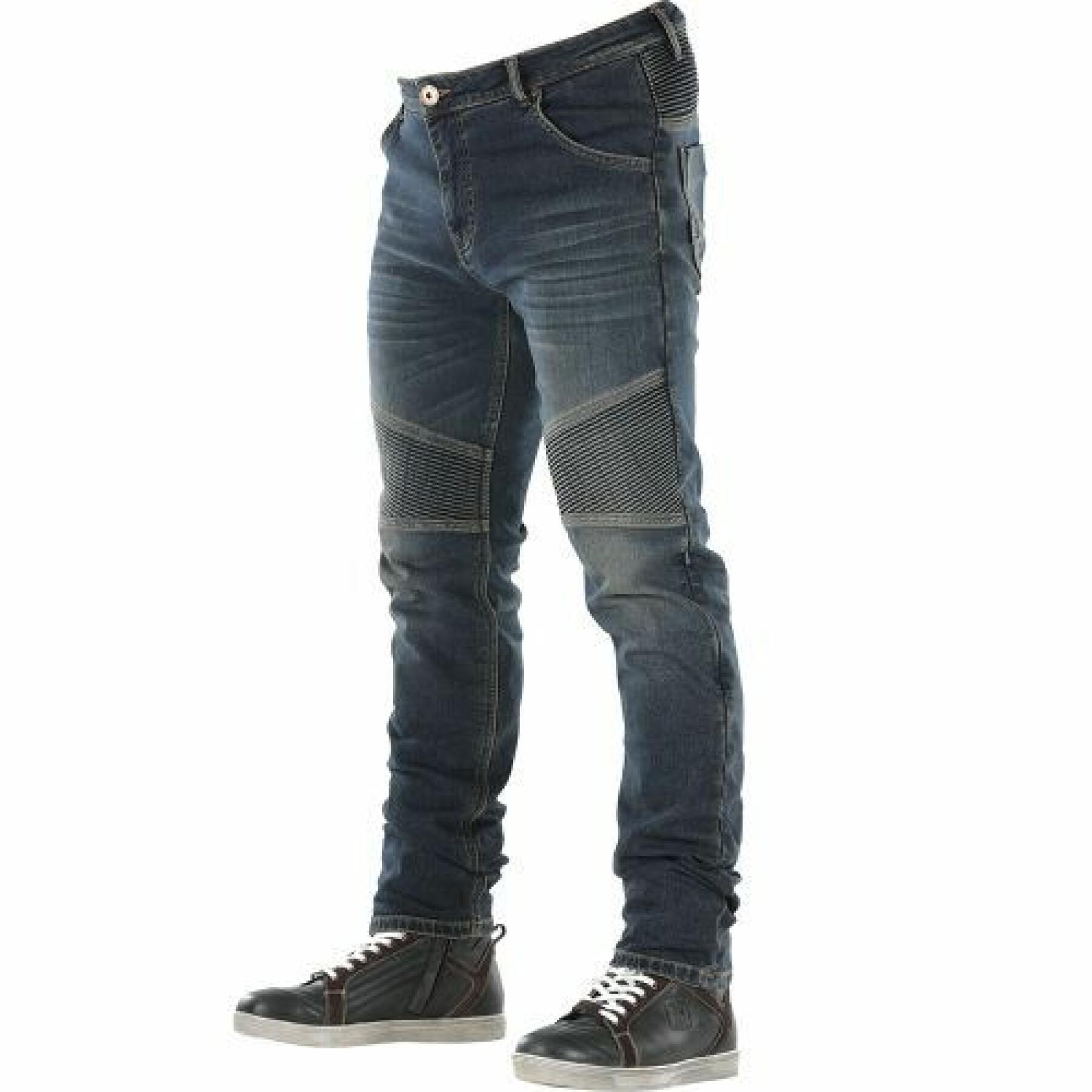 Jeans da moto Overlap Castel Dirt