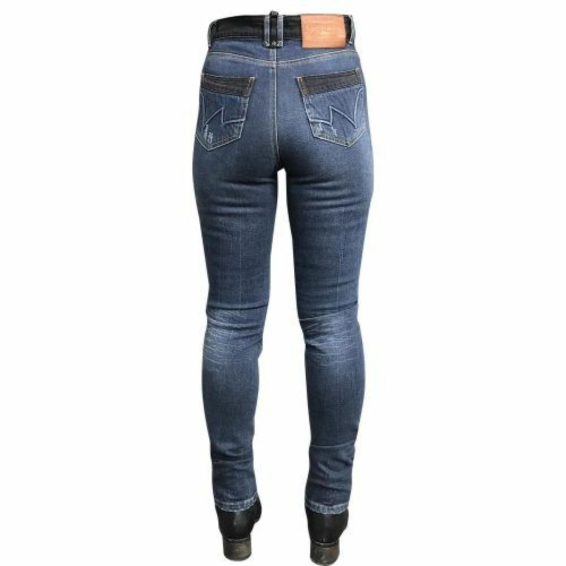 Jeans da moto da donna Overlap Kara