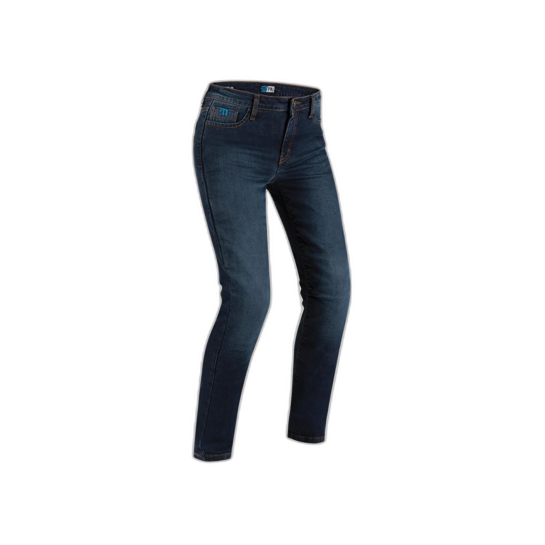 Jeans da moto da donna PMJ Caferacer