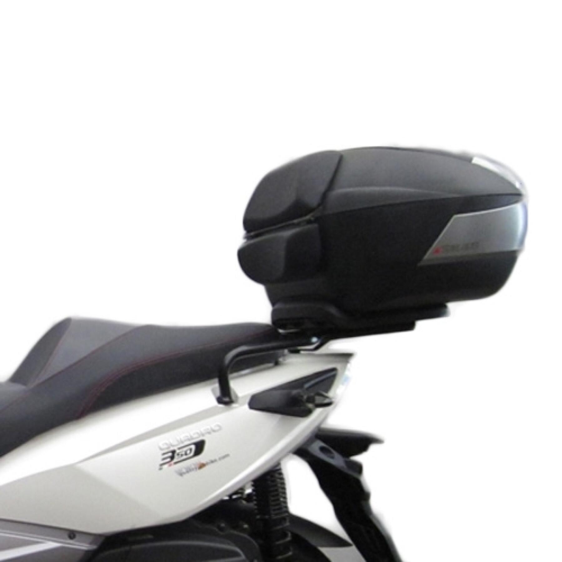Il top case dello scooter supporta Shad Quadro 350 3D (da 12 a 16)
