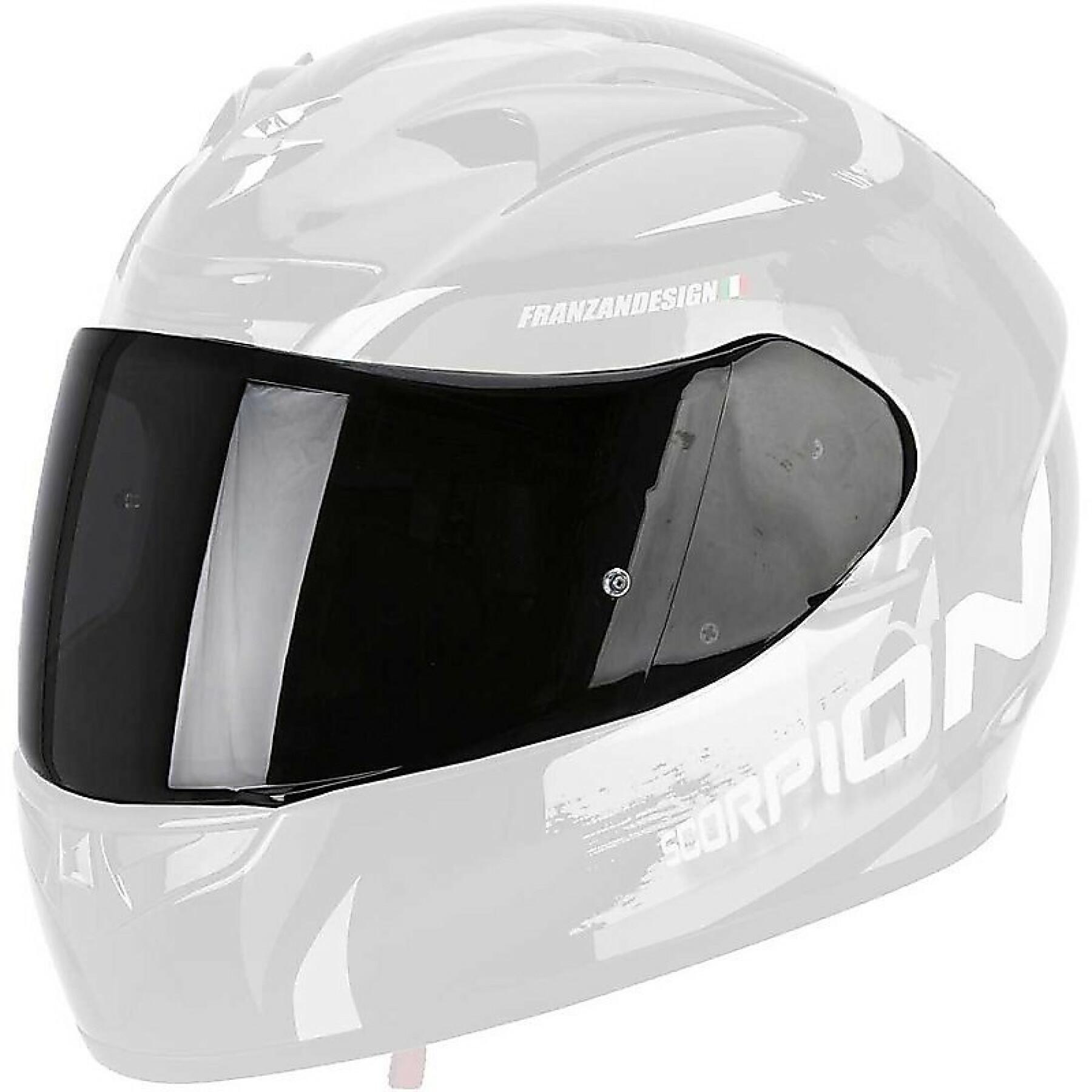 Visiera del casco da moto Scorpion kdf16-2 op Exo-r1 Air 2d racing SHIELD maxvision ready