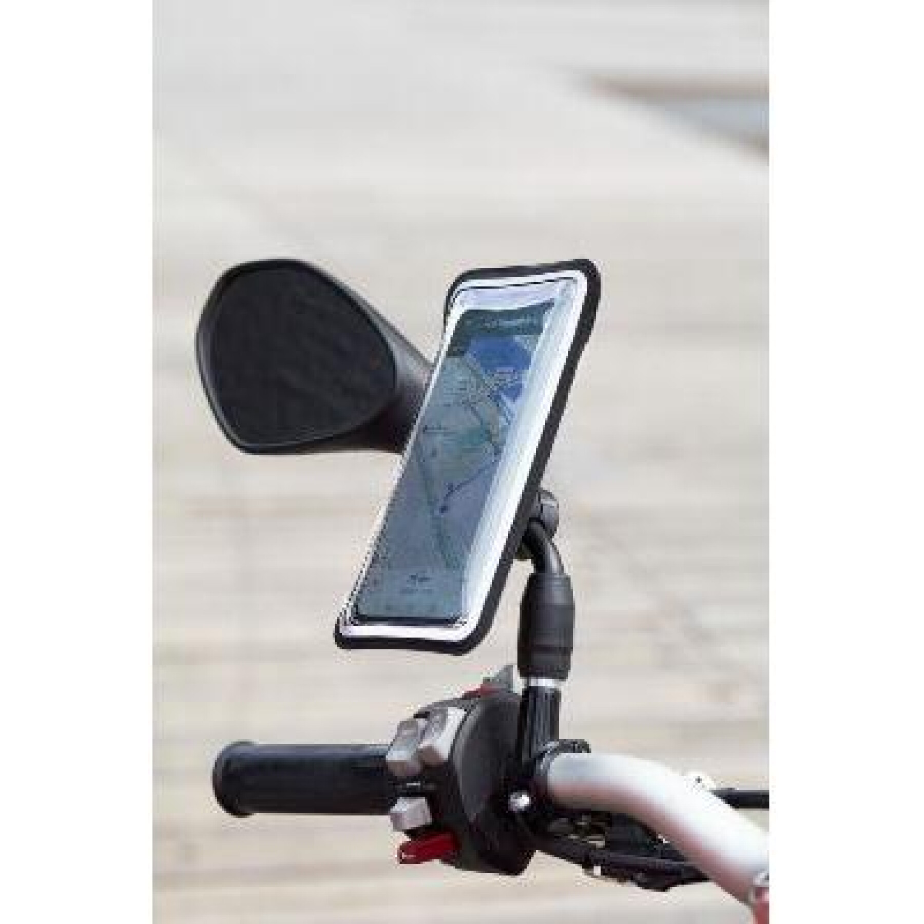 Porta smartphone per specchietto da moto Shapeheart