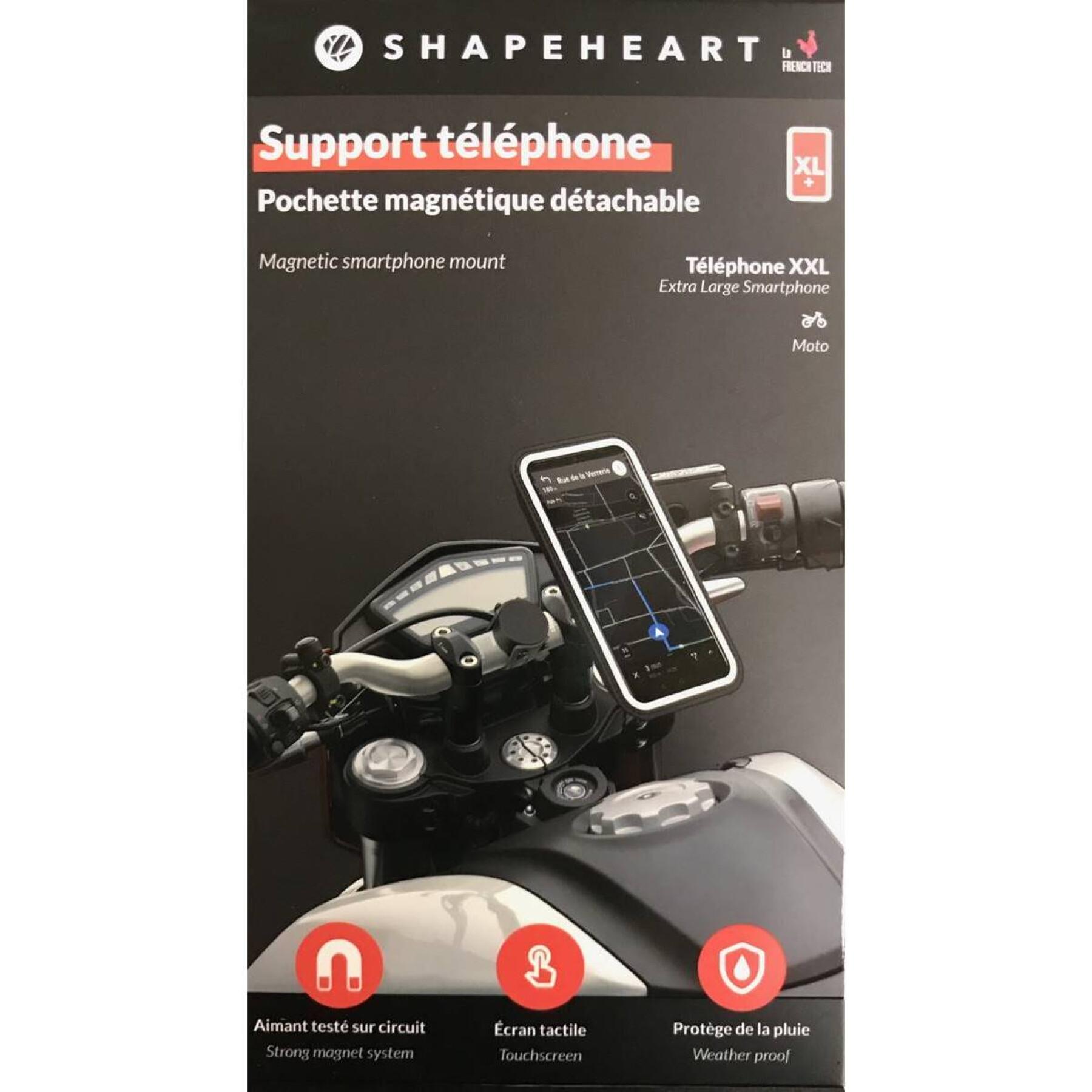 Supporto magnetico per smartphone da moto Shapeheart