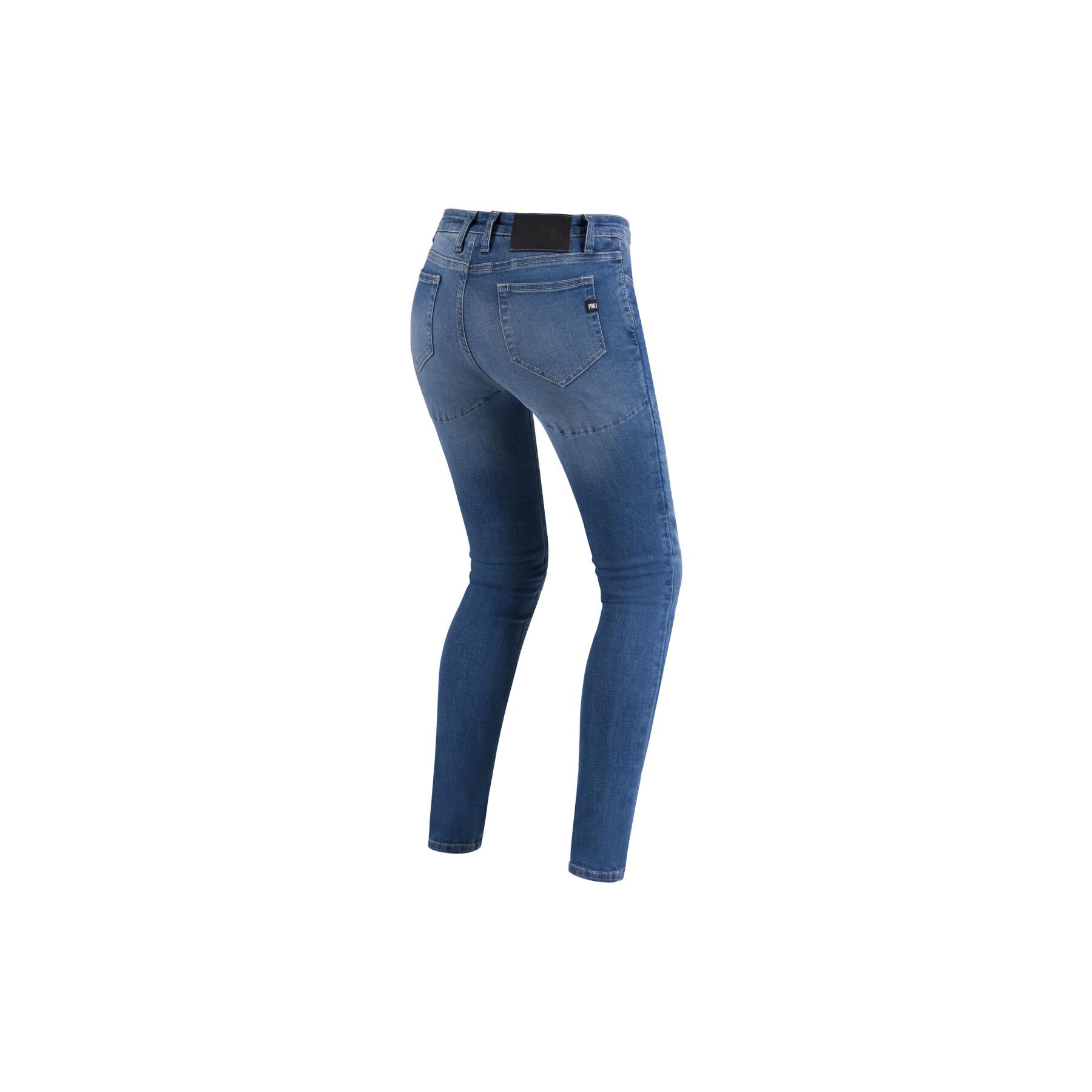 Jeans da moto da donna PMJ Skinny
