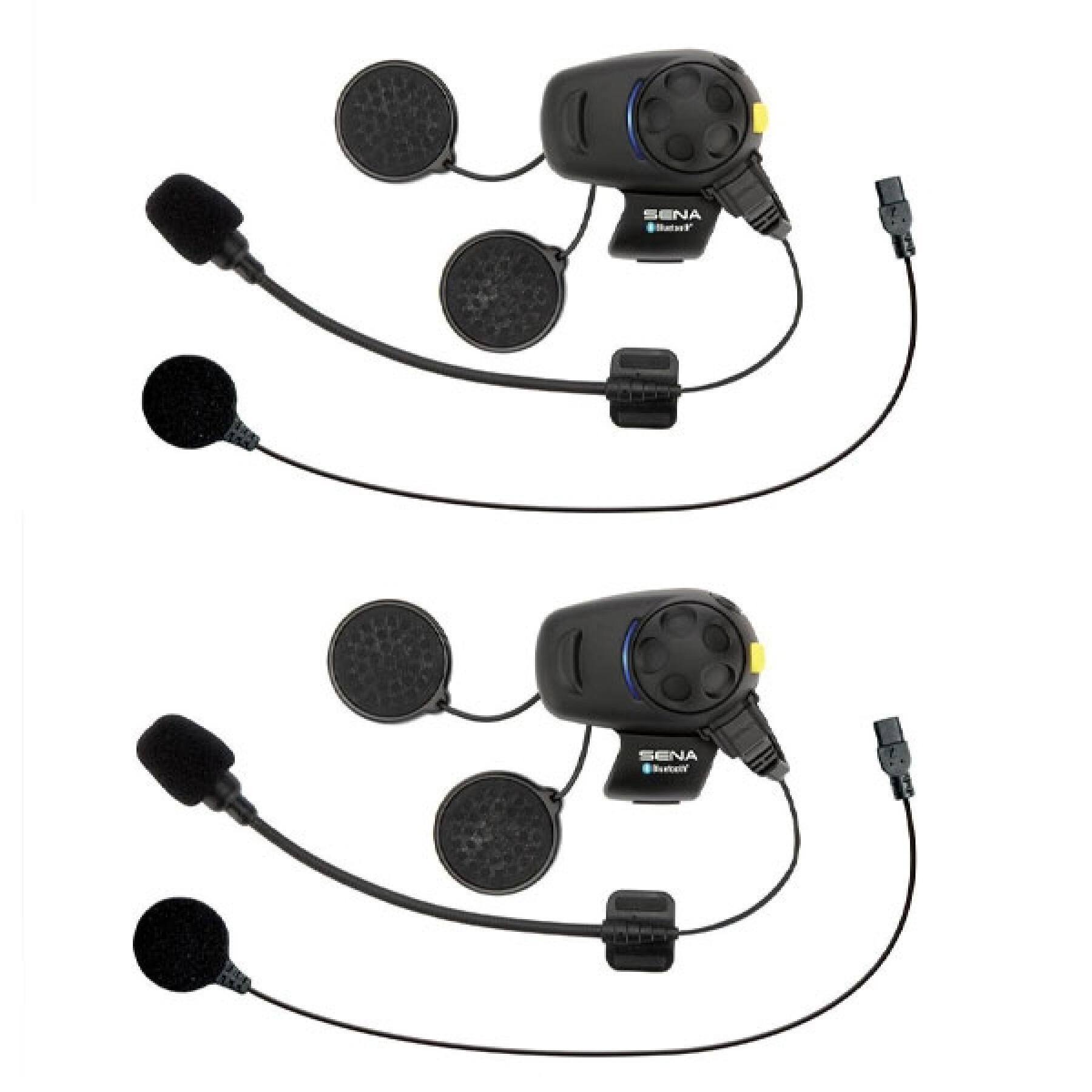 Interfono Bluetooth per moto Sena SMH5 DUO FM pack 2 casques universels
