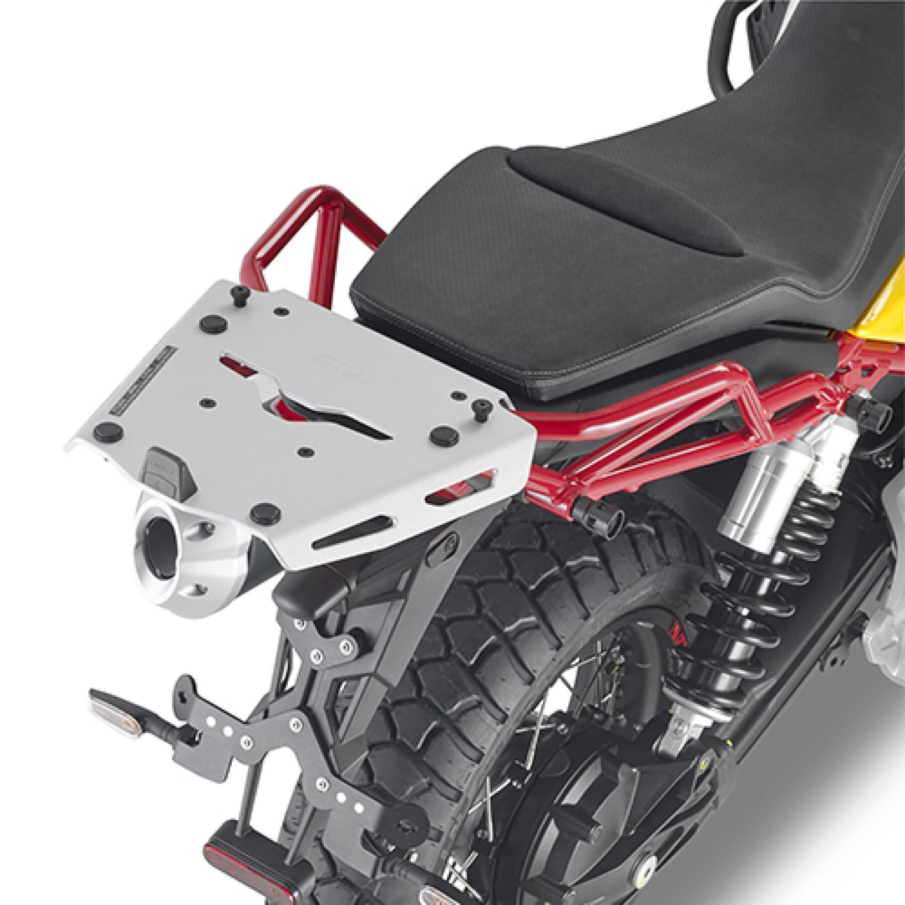 Supporto per il bauletto della moto in alluminio Givi Monokey Moto Guzzi V85 TT (19 à 21)