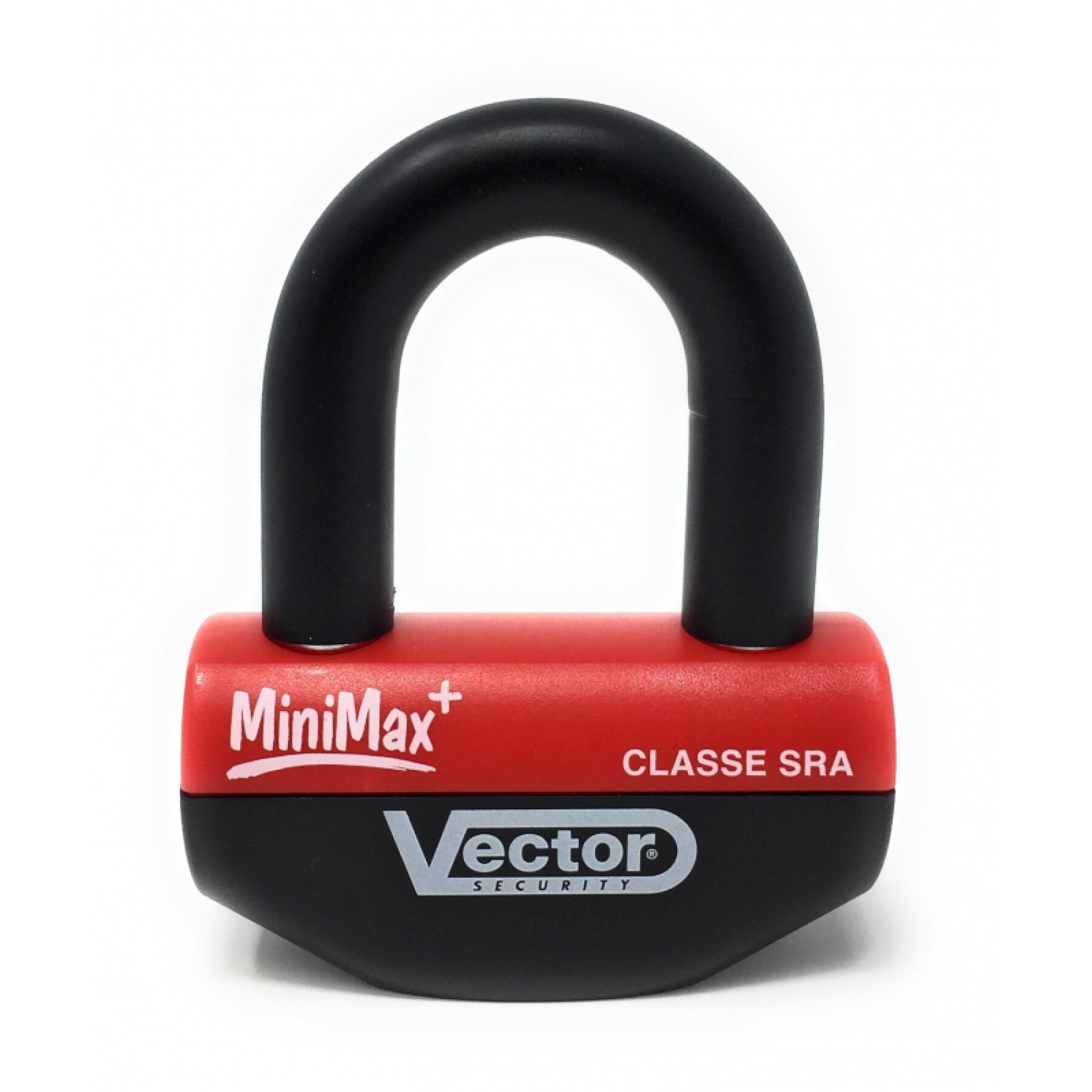 Blocco disco Mini max+ sra Vector security