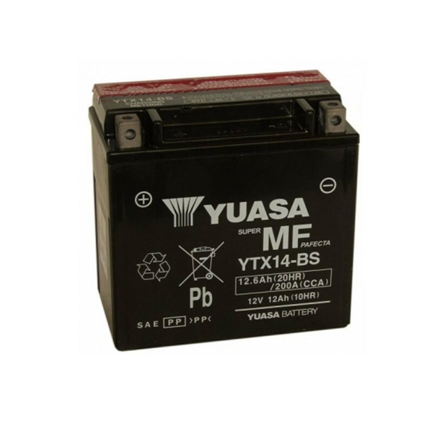 Batteria per moto Yuasa YTX14-BS