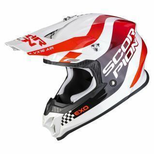Visiera del casco da moto Scorpion vx-16 PEAK SOUL