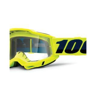 Motorbike cross mask clear screen 100% Accuri 2 OTG