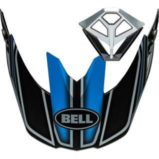 Kit di ventilazione per casco da moto e bocca Bell 10 - Webb Marmont Gloss North Carolina