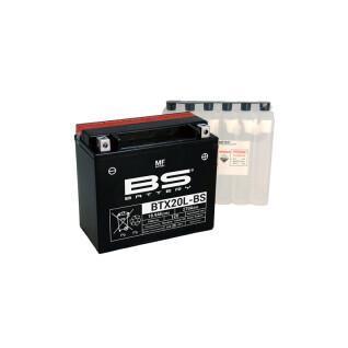 Batteria per moto con pacco acido BS Battery BTX20L-BS