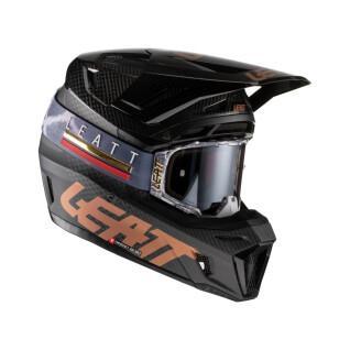 Casco da moto con occhiali Leatt 9.5 V22