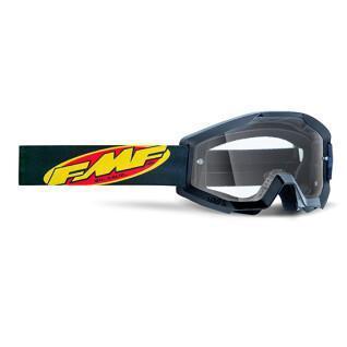Maschera da cross per moto con lente trasparente FMF Vision Powercore Core