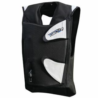 Gilet airbag per moto con elastico in pelle Helite GP-AIR GT