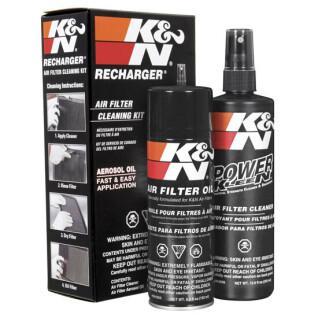 Kit di pulizia e lubrificazione del filtro dell'aria k&n