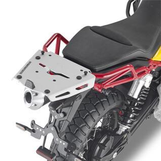 Supporto bauletto della moto in alluminio Givi Monokey Moto Guzzi V85 TT (19 à 21)