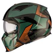 Casco da motocross monoschermo convertibile con mentoniera rimovibile MT Helmets Streetfighter Sv P1R (Ece 22.06)
