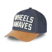 Confezione da 6 cappellini con visiera Wheel and Waves W22C